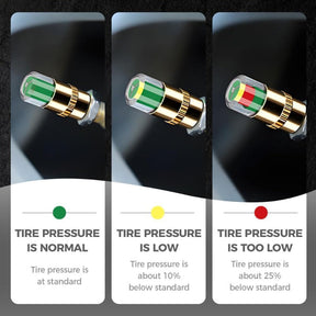 RoadVision - Color Signal Tire Pressure Monitor Caps