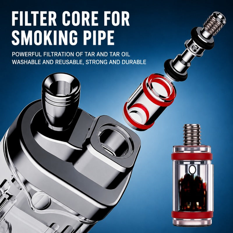 AquaFlow - Premium Metal Water Pipe