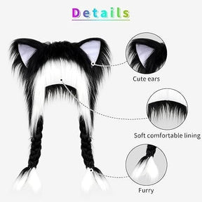 ⚡Clearance Sale, Selling The Last 50 Items At A Loss💥Cute Plush Cat Hat