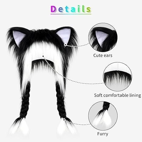 ⚡Clearance Sale, Selling The Last 50 Items At A Loss💥Cute Plush Cat Hat