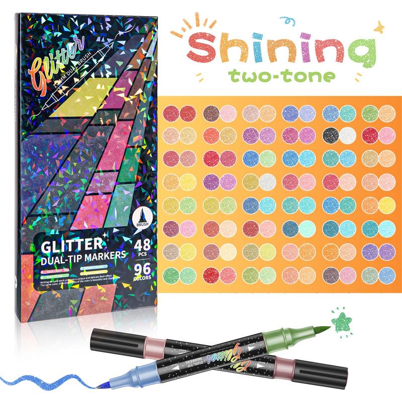 SparkBrush – Glitter Effect Art Markers