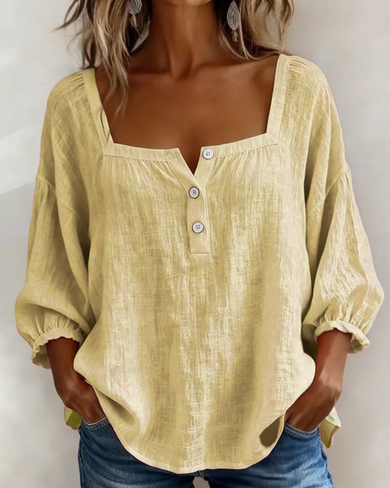 BreezeBelle – Lantern Sleeve Top