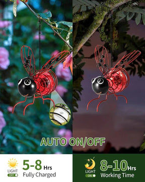 Sunlit Hive – Hanging Bee Light Set