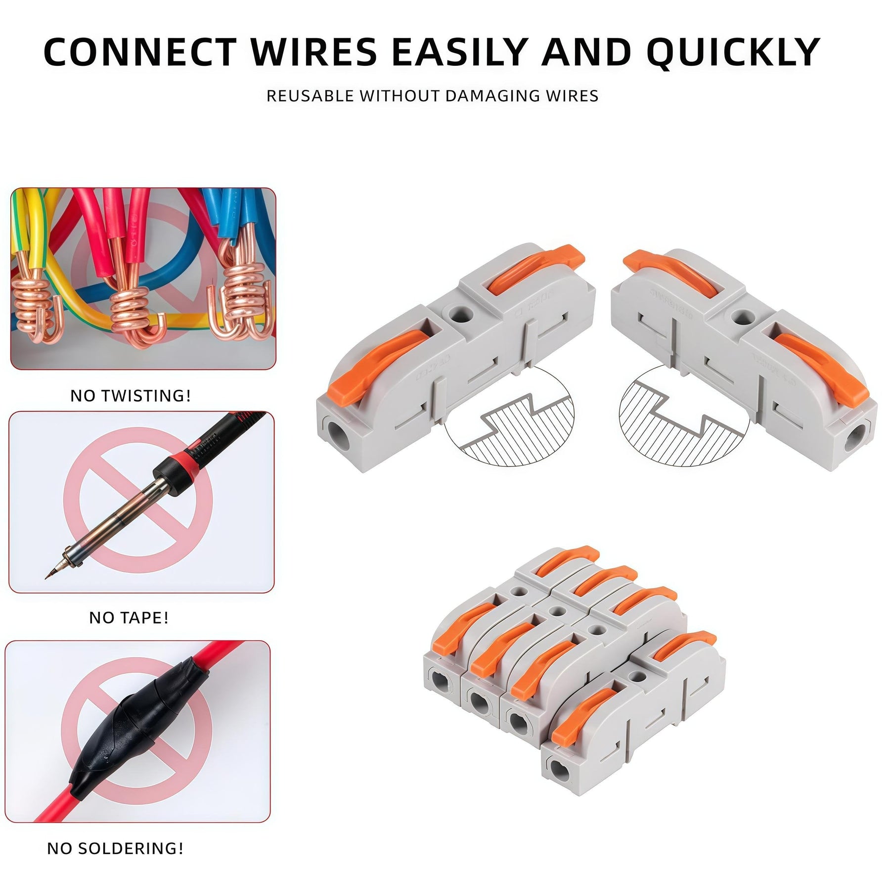 SecureLink – Push & Lock Wire Connector