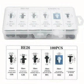 SnapRivet – Auto Clip Kit Universal Fit Repair Set