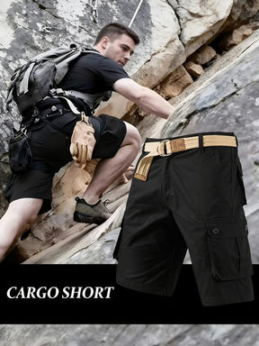 RangerCore – Organic Cotton Hiking Work Cargo Shorts