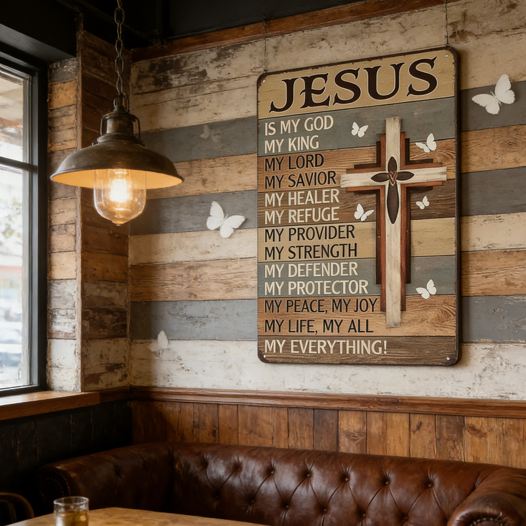 RusticVerse – Vintage Inspirational Wall Sign Decor