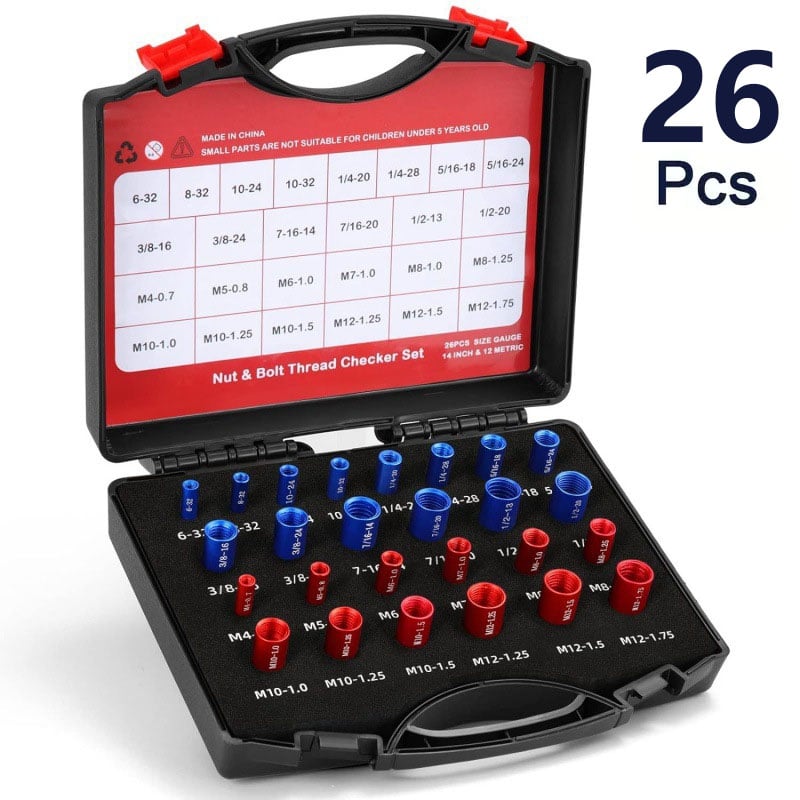 ScrewSense – 44Pcs Alloy Thread Inspector Set