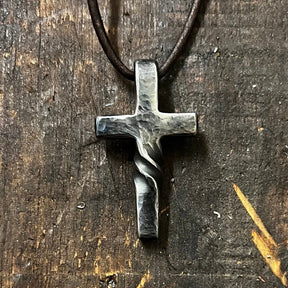 DivineTwist – Hand Forged Cross