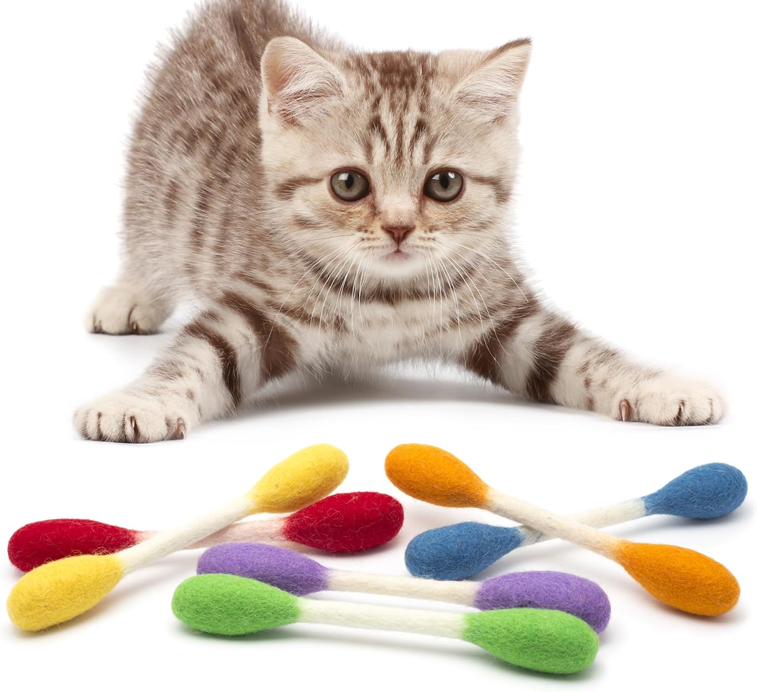CatJoy Max – Swabs Large Size Cat Toys with Catnip