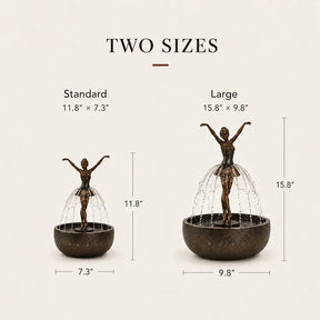 TranquilTwirl - LED Ballet Fountain