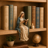 DivineRest - Virgin Mary Reading Figurine