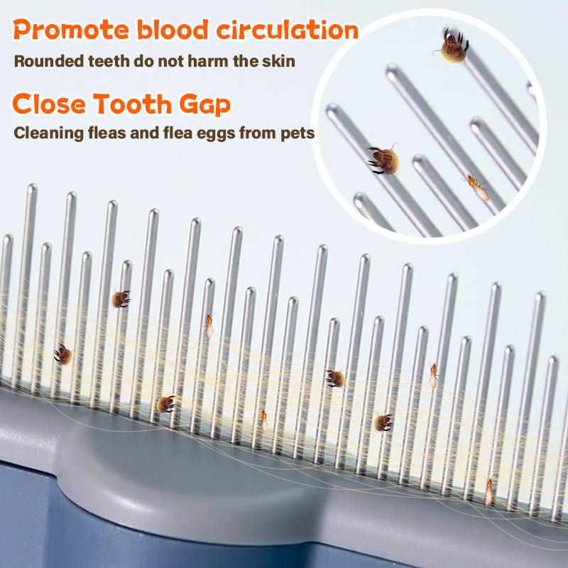 FurEase – Self-Cleaning Pet Grooming Brush