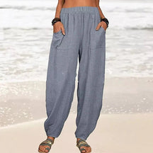 CalmEase – Elastic Waist Comfort Pants