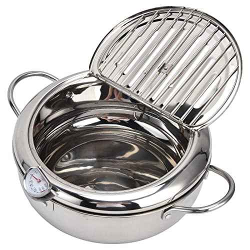 CookForge – Premium Stainless Frying Po & Oil Control Rack System