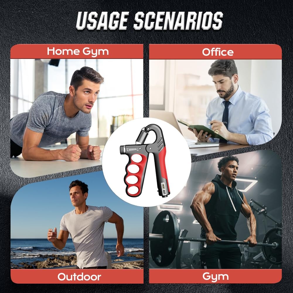 GripTrack – Hand Exerciser with Automatic Counter