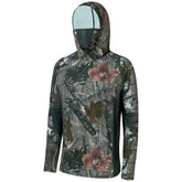 SunGuardPro - UPF 50+ Camo Hunting & Fishing Hoodie with Mask