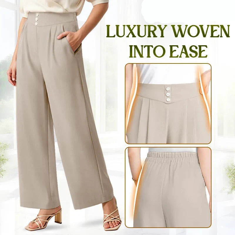 SoftStride – Elegant Wide-Leg Pants