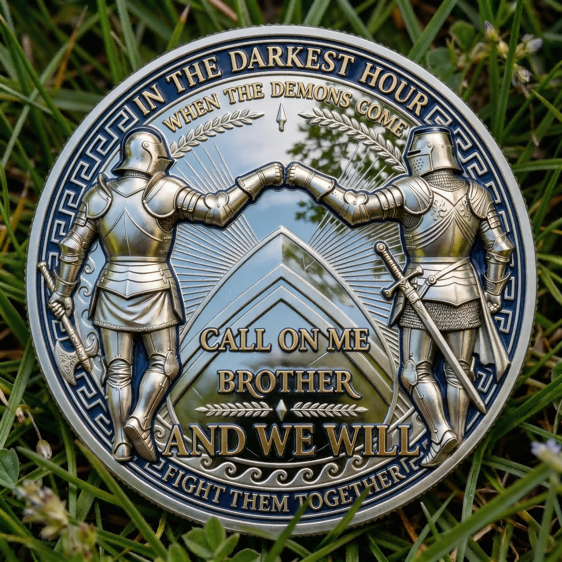 Knights United – Faith & Honor Coin