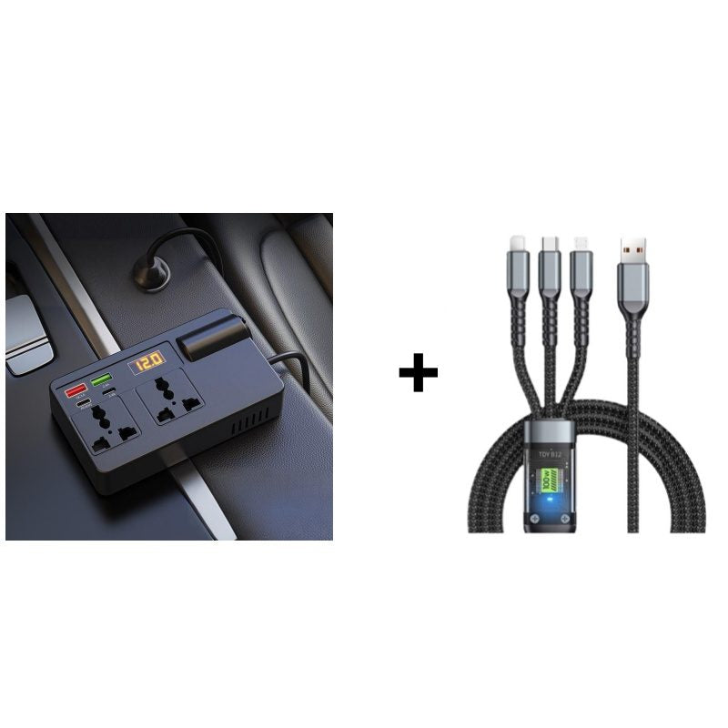 CarvaVolt - Digital Display Power Inverter