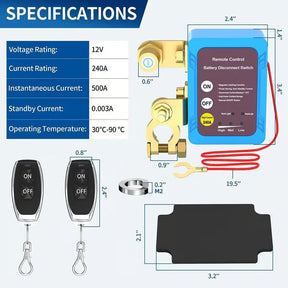 VoltGuard – Remote Battery Disconnect Switch