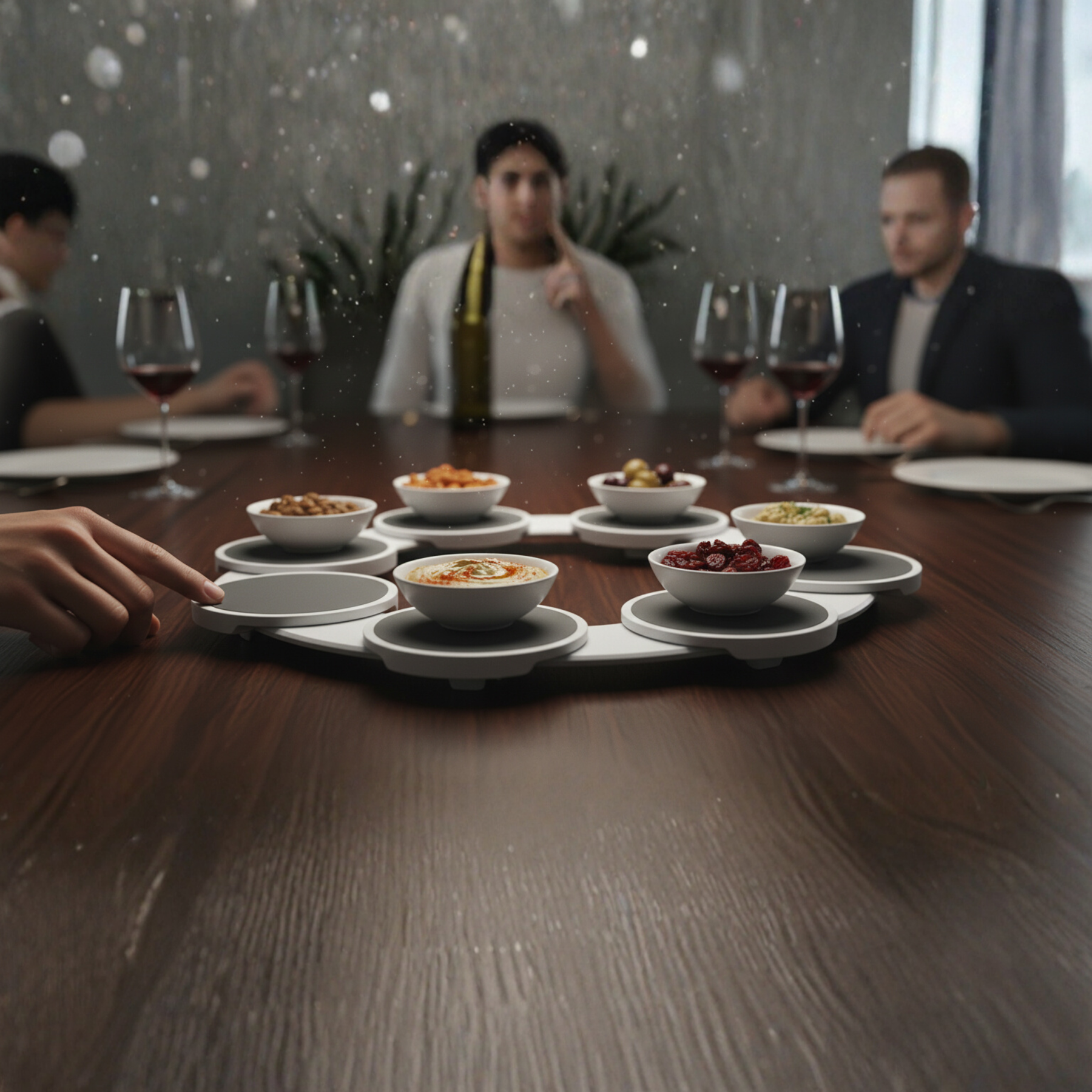 DineRound - Rotating Serving Tray