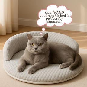 PurrBreeze – Orthopedic Cat Sleep Bed