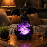 DragonGlow – Mystic Crystal Orb Lamp