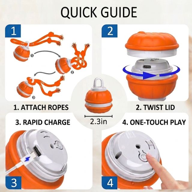 WagRoll – Motion Activated Pet Ball