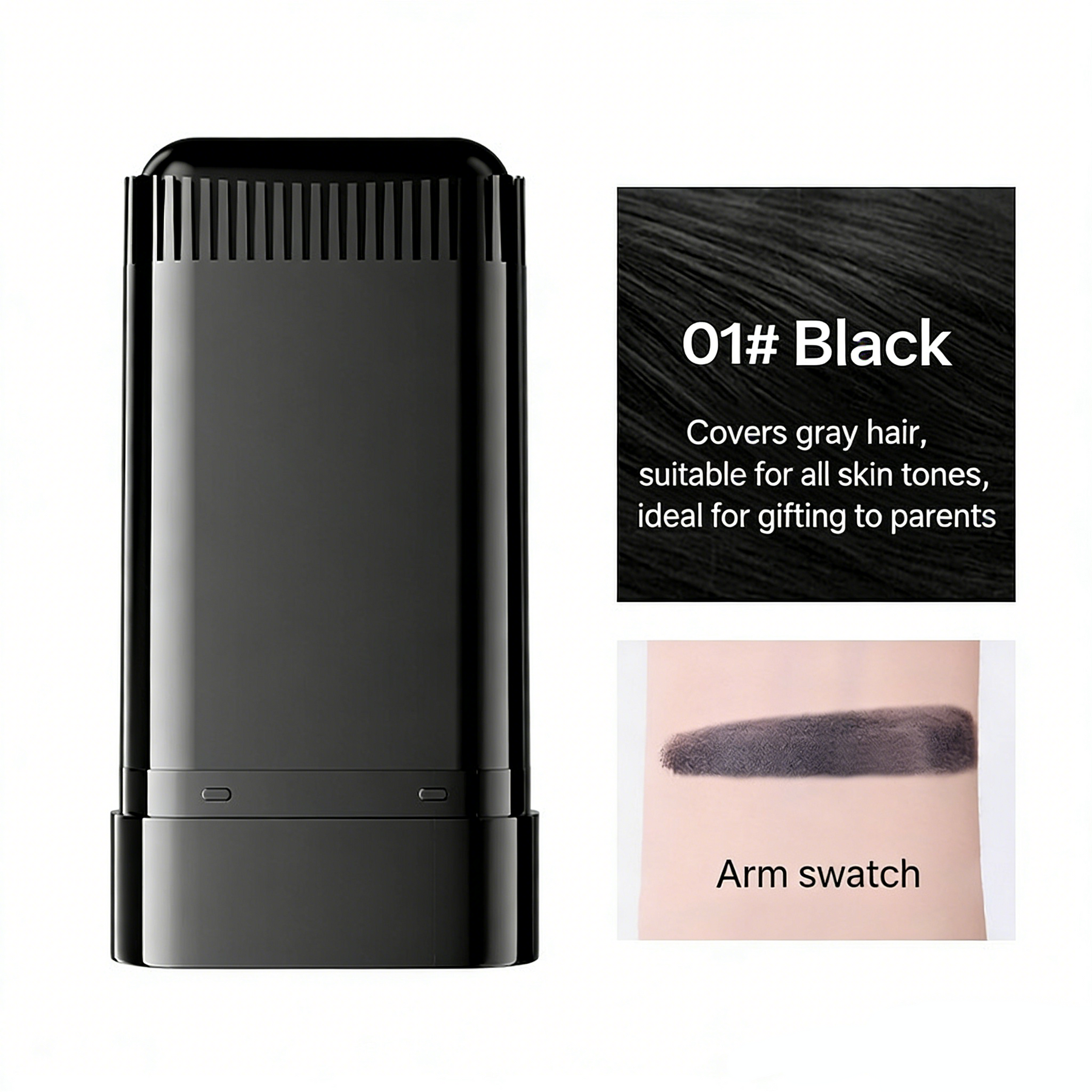 GreyGone – Hair Touch-Up Stick for Quick Grey Root Coverage