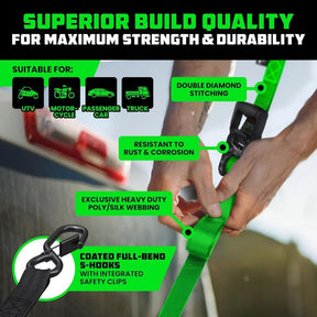 CargoLock - Retractable Ratchet Strap (2026 Upgraded Edition)