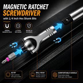 MagnaFix – Precision Magnetic Ratchet Screwdriver Set