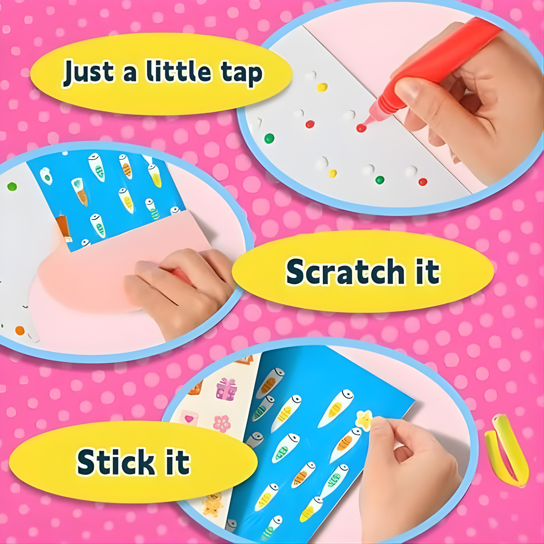 PrismPlay - Creative Squeegee Art Set