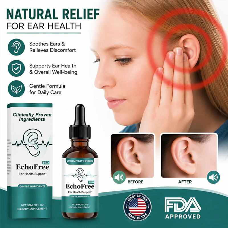 EchoFree Pro – Advanced Ear Wellness Formula