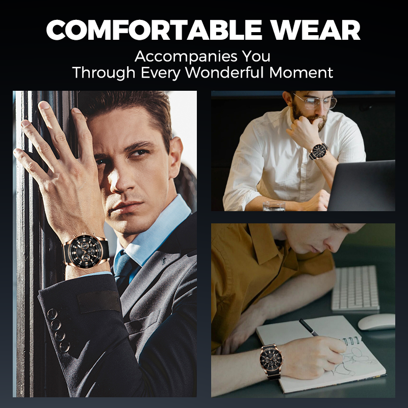 TimeForge – Rugged Men’s Multifunction Watch