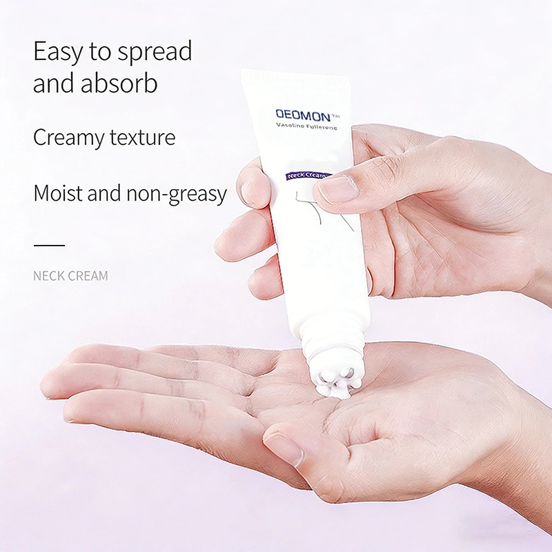 Reduces Wrinkles and Double Chin,Five Rollers for All Around Massage,Neck Firming Cream