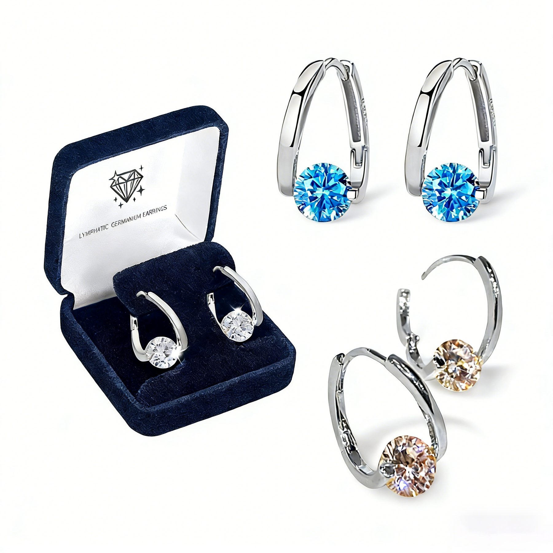 Healuxe – Magnetic Germanium Earrings for Wellness