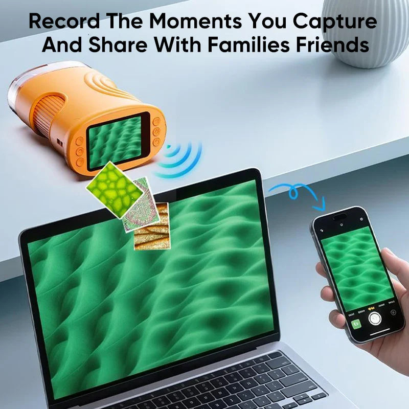 NanoView – Portable Handheld Digital Microscope