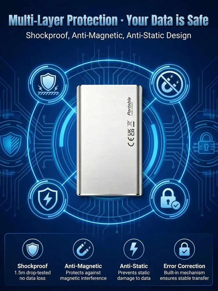 DataVault – High Speed Portable SSD Storage Drive