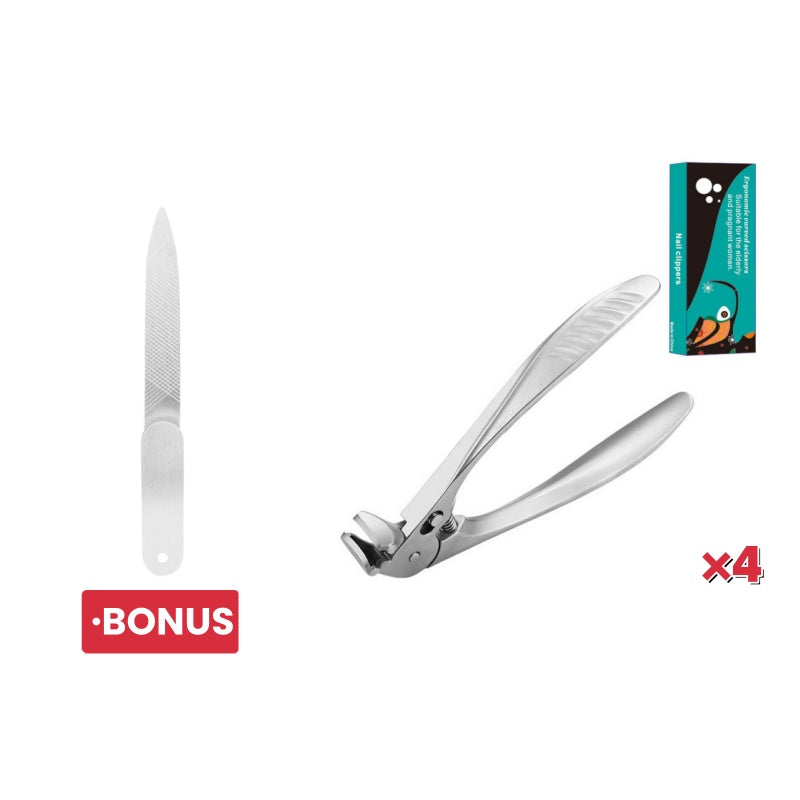 AuraClip – Stainless Steel Nail Clipper