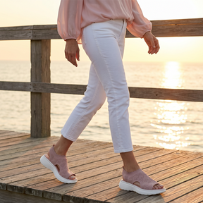 FlexWalk – Breathable Platform Sandals