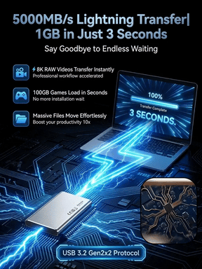 DataVault – High Speed Portable SSD Storage Drive