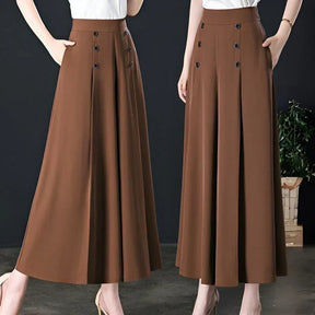 BelleFlow – Flattering Wide Leg Comfort Trousers