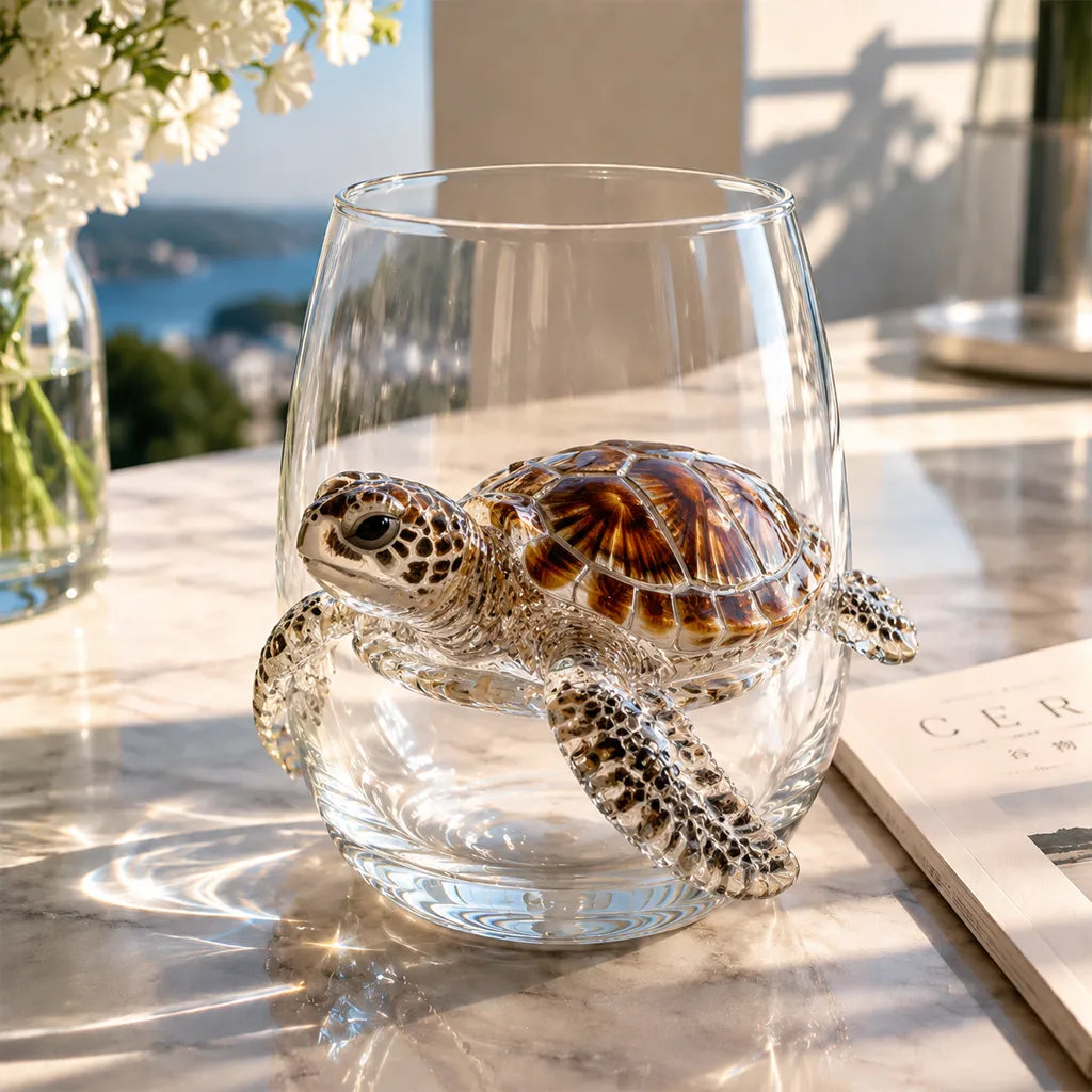 OceanGlow – Blue Ringed Octopus Artisan Glass