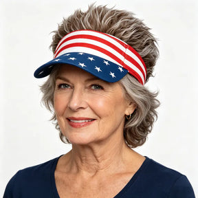 LibertyLocks – American Flag Wig Hat