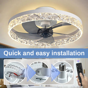 NightBreeze – Quiet Ceiling Light Fan