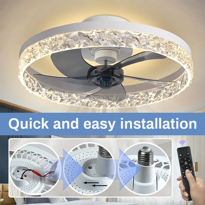 NightBreeze – Quiet Ceiling Light Fan