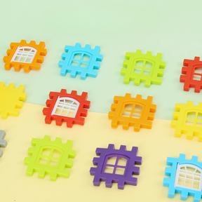 VisionBlocks Playset – Transparent Building Fun