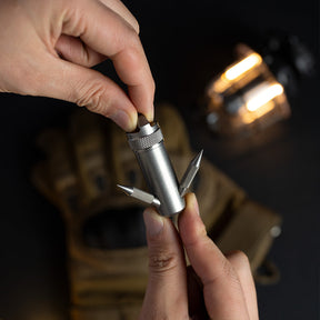 ApexHook - Titanium EDC Storage Capsule