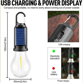 GlowHanging –  Solar Portable Camping Light